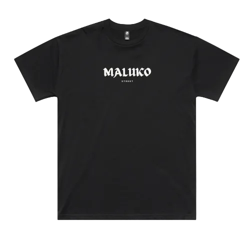 MALUKO - Everyday street essentials - Oversized Black Tee