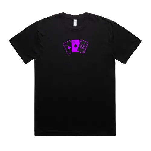 Joker cards - Everyday street essentials - Oversized Black Tee