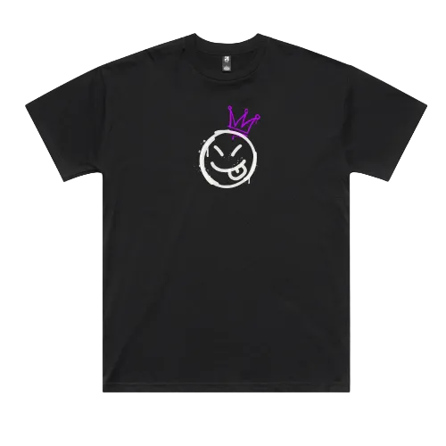 Fools Crown - Everyday street essentials - Oversized Black Tee